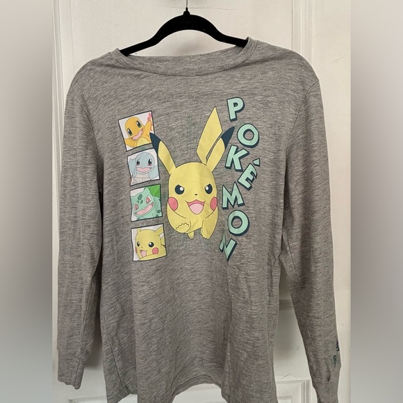 POKÉMON Long Sleeve T- youth xl - Picture 1 of 3